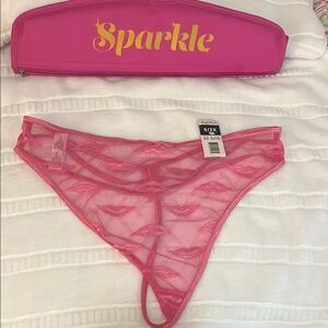 Pink Lace Women's Panties